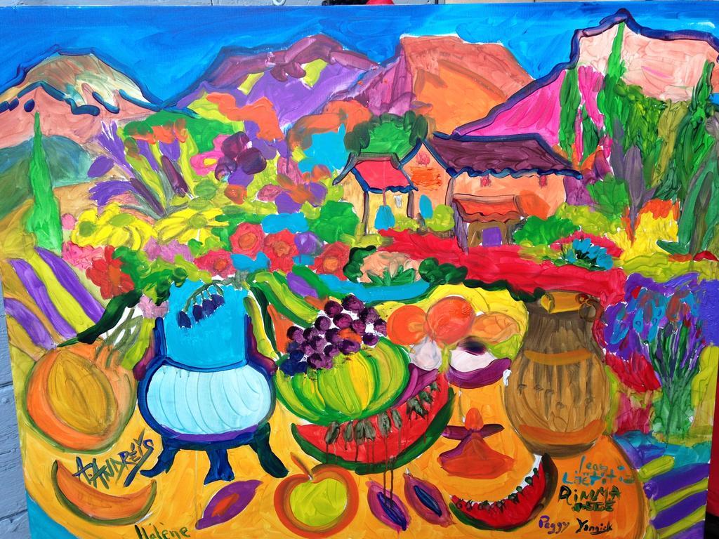 La Maison Du Peintre En Provence Mallemort Esterno foto